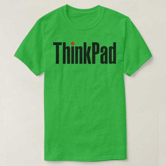 Lenovo Thinkpad 1 Tシャツ (デザイン正面)