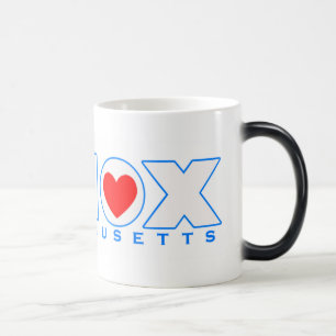Lenox©の限定版色の変更のコーヒーMをlove モーフィングマグカップ