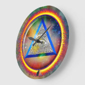 Lens Of Providence Wall Clock ラージ壁時計 (傾斜)