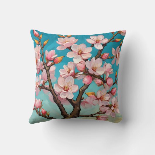 Lente Bloesemontwaking クッション (裏面)