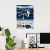 L'ENVOL NOCTURNE （夜行便） ポスター (ホームオフィス)