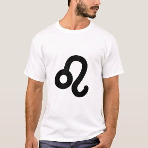 Leo記号占星術の記号6 Tシャツ