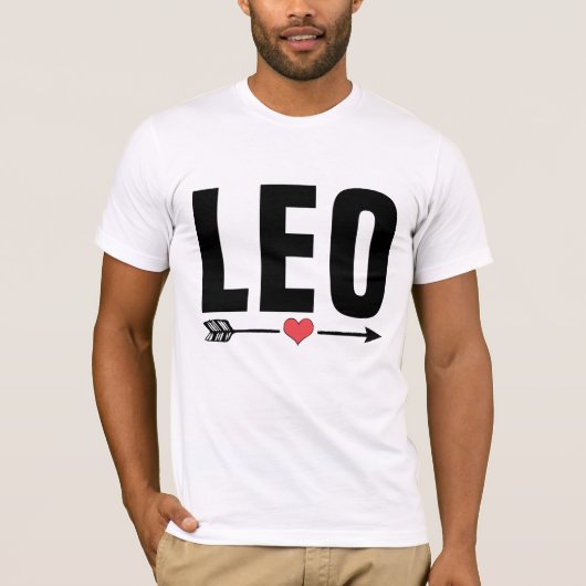 LEO誕生日Tシャツ Tシャツ (正面)
