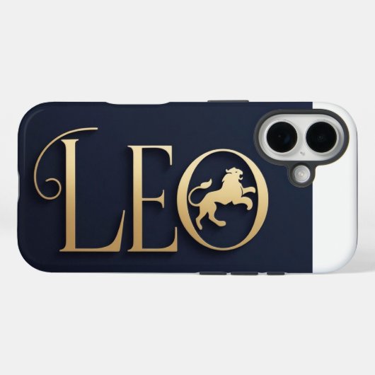 LEO電話ケース#IPHONE16 Case-Mate iPhoneケース (裏面 (横))