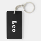 Leo キーホルダー (裏面)