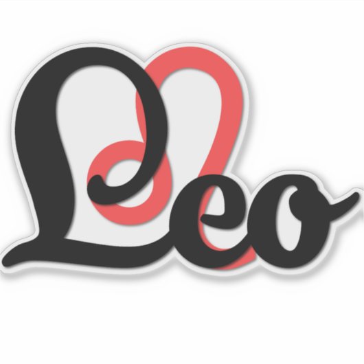 Leo シール (正面)