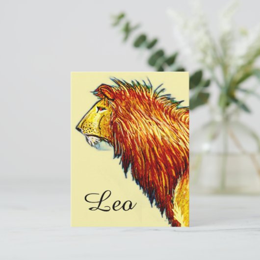 Leo  ポストカード (スタンド正面)