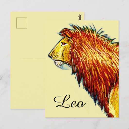 Leo  ポストカード (正面/裏面)