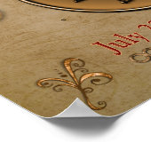 Leo – 星占いサイン – アートプリント ポスター (角)