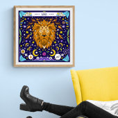 Leo: “獅子の咆哮” Zodiac ポスター