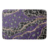 Leo Animal Print Glitter Glam 2 バスマット (正面)
