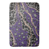 Leo Animal Print Glitter Glam 2 バスマット (正面縦)