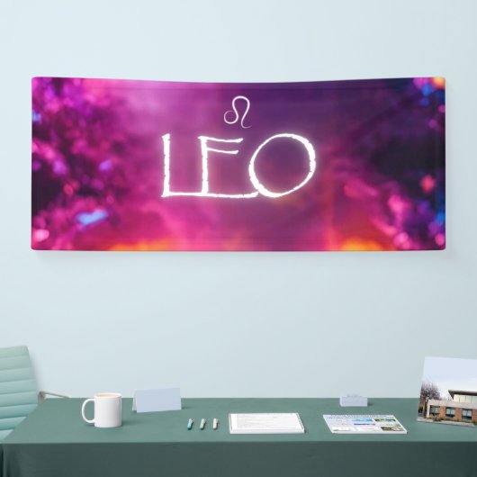 Leo Banner 横断幕 (トレードショー)