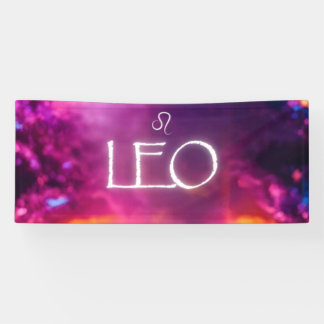 Leo Banner 横断幕