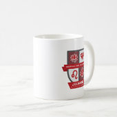 Leo Birthday Crest™ for July 23-31 Mug コーヒーマグカップ (正面右)
