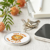 Leo Born to Rule キーホルダー (側面)