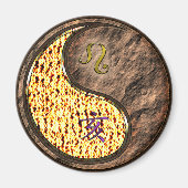 Leo & Earth Boar マグネット (正面)