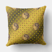 Leo & Earth Horse クッション (裏面)