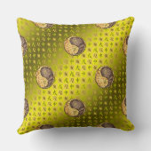 Leo & Earth Monkey クッション (裏面)