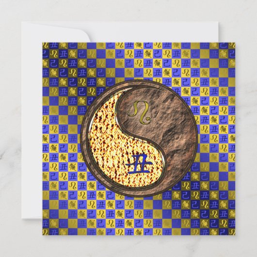 Leo & Earth Ox カード (正面)