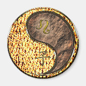 Leo & Earth Rat マグネット (正面)