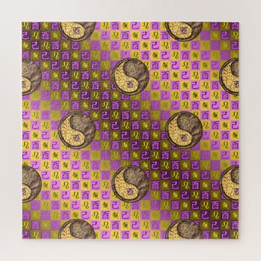 Leo & Earth Rooster ジグソーパズル (縦)