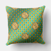 Leo & Fire Dog クッション (裏面)