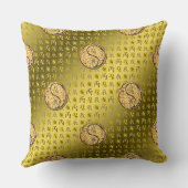 Leo & Fire Dragon クッション (裏面)