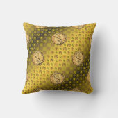 Leo & Fire Horse クッション (裏面)