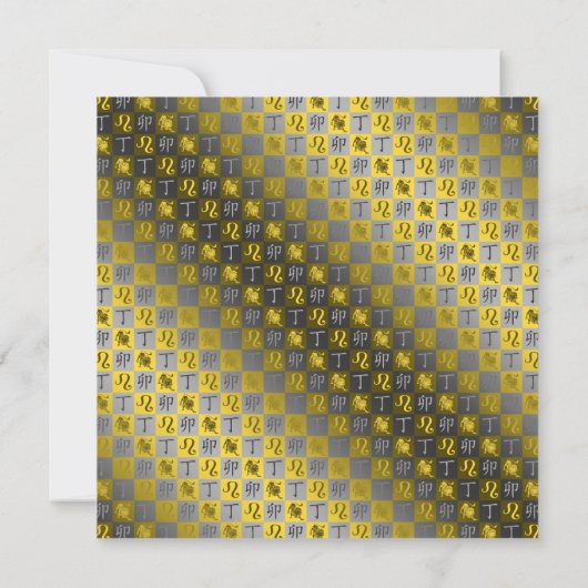 Leo & Fire Rabbit カード (裏面)