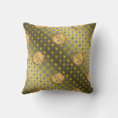 Leo & Fire Rabbit クッション (裏面)