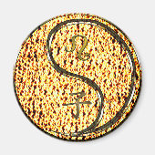 Leo & Fire Rat マグネット (正面)