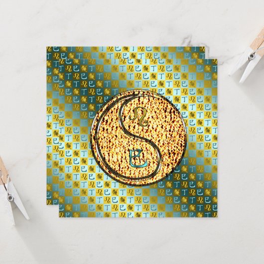 Leo & Fire Snake カード (正面/裏面インサイチュ)