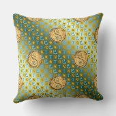 Leo & Fire Snake クッション (裏面)