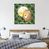 Leo July 23 to August 22 Canvas キャンバスプリント (インサイチュ (寝室))