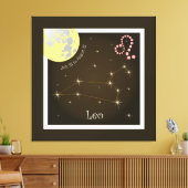 Leo July 23 to August 22 Leinwand キャンバスプリント (インサイチュ (リビング))