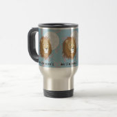 Leo July 23 to August 22 Mug トラベルマグ (正面左)