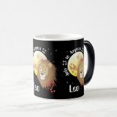 Leo July 23 to August 22 Mug モーフィングマグカップ (正面右)