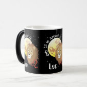 Leo July 23 to August 22 Mug モーフィングマグカップ (正面左)