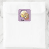 Leo July 23 to August 22 Stickers スクエアシール (バッグ)