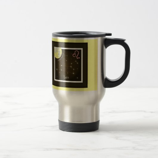Leo July 23 to August 22 Tasse トラベルマグ (右)