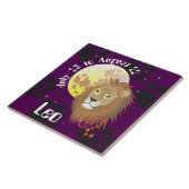 Leo July 23 to August 22 Tile タイル (側面)