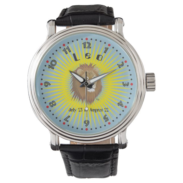 Leo July 23 to August 22 Watchs 腕時計 (正面)