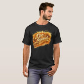 Leo Legend | 強い獅子座の星座 占星術 Tシャツ (正面フル)
