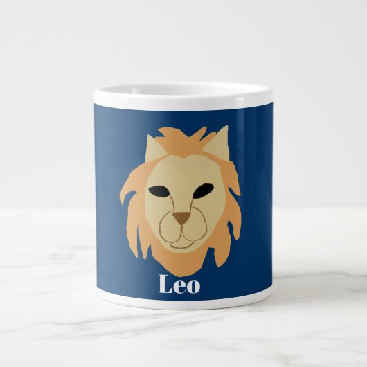 Leo Lion, ジャンボコーヒーマグカップ (正面)