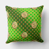 Leo & Metal Goat クッション (裏面)