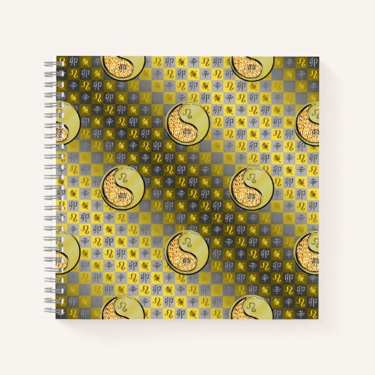 Leo & Metal Rabbit ノートブック (正面)