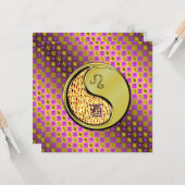 Leo & Metal Rooster カード (正面/裏面インサイチュ)