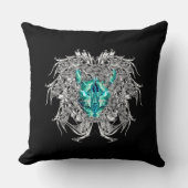 Leo – Minimalist Zodiac Decorative Pillow クッション (正面)
