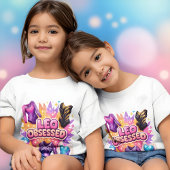 Leo Obsessed Colorful Girls Gymnastics Leotard Tシャツ